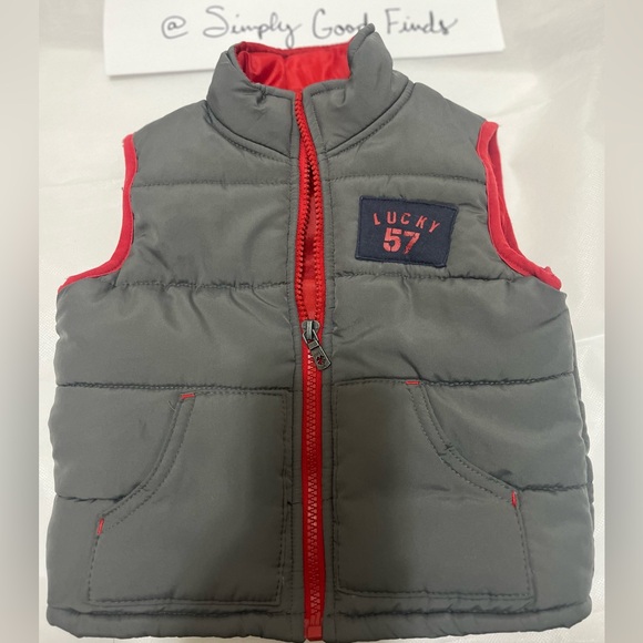 LUCKY brand puffer vest  12month - Picture 1 of 5
